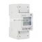 Single phase two wire Din Rail counter type modbus watt hour energy electricity kWh meter ADL200