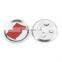 2pcs Car styling Chrome Seat Adjust Switch Button Cover Panel Trim For Mercedes for Benz GLC/CLS/E/C Class W205 W213 Accessories