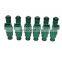 Set of 6 PCS Fuel Injectors 42LBS 440CC for BMW Chevy Ford Dodge Audi 0280155968
