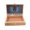 Premium handmade logo printing cigarette box wood