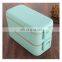 800Ml High Quality Lunch Box Double Layer Wheat Straw Bento Boxes Microwave Food Storage Container Lunchbox