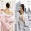 customized terry cooling cotton luscious bathrobe and towelling coverlet