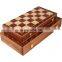 Manufacturer Wholesale High 6.7Cm Silver Copper Metal Chess Board Set Children Educational Chess Game