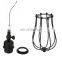 Tonghua Vintage Iron Cage Edison Filament Bulb Wall Lamp E26 E27 Lamp Holder Black Home Decor Light