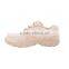 China factory lace up safety men sport shoes cream color low heel sport shoes