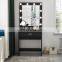 Vanity Set with Lighted Mirror, Makeup Vanity Dressing Table Dresser Desk for Bedroom