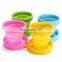 170ML Silicone Travel Coffee Folding Cup, Foldable & Portable & Lightweight Travel Cup for Outdoor Camping Hiking