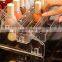 Clear 7-Tier Acrylic Makeup Organizer Large Capacity Cosmetic Storage Box for Eyeshadow Palettes