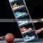 Custom Stackable Display Giant Clear  shoe box Transparent Magnetic Acrylic Basketball Plastic Storage Shoe Sneaker ShoeBox
