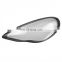 Front Headlight Headlamp Transparent Lens Cover Lampshade  Black Edge Fit For Porsche  Panamera 2010-2014