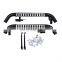 4x4 Car accessories Silver Steel running board for Land Rover Defender 90 2 doors Offroad side step bar