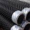 Black Chain-link Fencing chinese factory chain link mesh wire yard fence playground tennis school back yard fence security military fence
