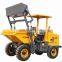 4wd 2ton Front End Hydraulic Steering Mini Dumper Truck with Cabin Optional