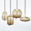 Nordic Glass LED Pendant Lights Dining Table Kitchen Bedside Hall Modern Minimalist Glass Ball LED Ceiling Pendant Lamp