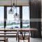 Hexagon Pendant Lamp Chandelier Ceiling Luxury Long indoor Iron art Decor Lights hanging lamp