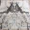 Polished Guangxi white marble flooring tiles  800x800mm