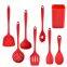 Amazon Hot Sale Silicone Kitchen Utensil Set Kitchen Gadgets Camping cookware sets Kitchen Cooking Utensils Tool Set