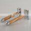 Shaving Safety Razor New Design Olivewood Handle Butterfly Double Edge Single Blade 11.5x4.3cm Customized Cusomized 100pcs 98.5g