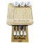 Hot Selling New Design Organic Kitchen Natural Bamboo Cheese Board With Cutlery