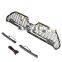 Auto Parts Other Exterior Accessories ABS Black Car Front Upper Grille With Light Bar Fit For TOYOTA RAV4 2020 STANDARD VERSION