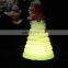 Christmas tree topper /wireless festival party decorative mini lighted plastic led stand Christmas light star/tree/snow lamp