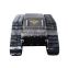 Rubber Track Undercarriage Robot Platform Crawler Robot Chassis