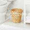 Decoration Small Rustic Hyacinth Woven Waste Basket 100% Eco-friendly Woven Storage Basket vietnam cheap wholesale