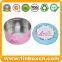 Customized food packaging round metal biscuits tin can cookies tin box