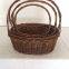 cheap Storage willow basket/outdoor wicker basket most popular