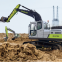 Zoomlion Crawler Excavator 215E Middle Size Earthmoving Machinery excavadora con 1.0 cucharón y Martillo