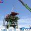 High Quality and Efficiency Powder Hopper with Movable Wheels for Wharf/Jetty/Port