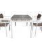 Best selling garden furniture set dining table and chair outdoor dining set