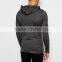 2016 Autumn Long Sleeve Light Weight Cotton Extreme Skinny Long Muscle Fitted Fleece Hoodie with Kangaroo Pocket