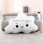 2015 new smile cotton pillow/ lovely cloud pillow