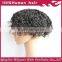 Qingdao Hairpiece Factory Indian Remy Hair pu Skin Around the Perimeter Toupee