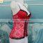 Red Black Flower Lace Transparent Sexy Lingerie,sexy Red Mature Lingerwear Nightwear