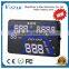 Car Universal Head up display HUD Over Speeding Warning for Most Car has OBD-II