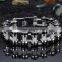 Street Punk Biker Bracelet Heavy-duty Bracelet 316L Stainless Steel Men's Bycicle Chain Bracelet Silver Clasp