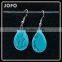 2016 New Factory Direct Natural Stone Turquoise Drop Earrings SMJ0149