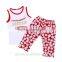 baby girls baseball boutique set organic baby clothing