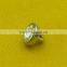 8mm Rhinestone Zinc Alloy Metal Shank --- MJ1002