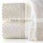 wholesale cotton towel customized towel set lace attached pattern