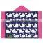 100% Cotton Pretty Poncho Hooded Beach Towel