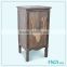 Shabby Chic Nature Wood/Metal Cabinet With Pet Room