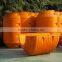 Sea suction dredger used plastic dredge floater with dredging pipeline