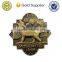 lastest design metal quality wholesale Metal Craft Badge for gentlement
