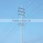 Hot sale galvanized electrical pole q235 steel transmission line steel pole tower