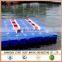 Skid resistant modular jet ski floating dock for boat