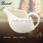 porcelain plain white jar for water milk sugar holder
