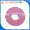 Pink aluminum oxide flat grinding wheel for grinding steel